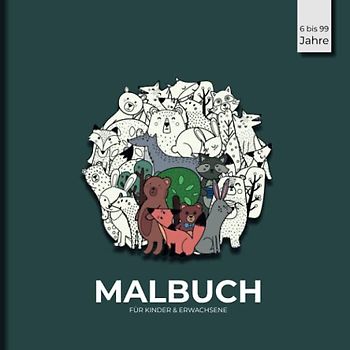 Malbuch für Kinder & Erwachsene
