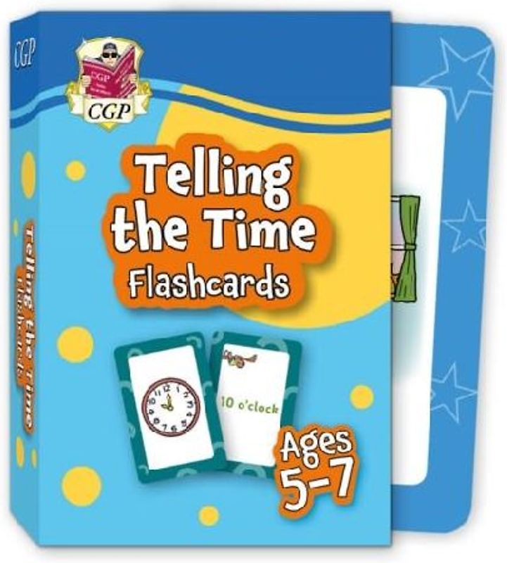 Telling the Time Flashcards for Ages 5-7