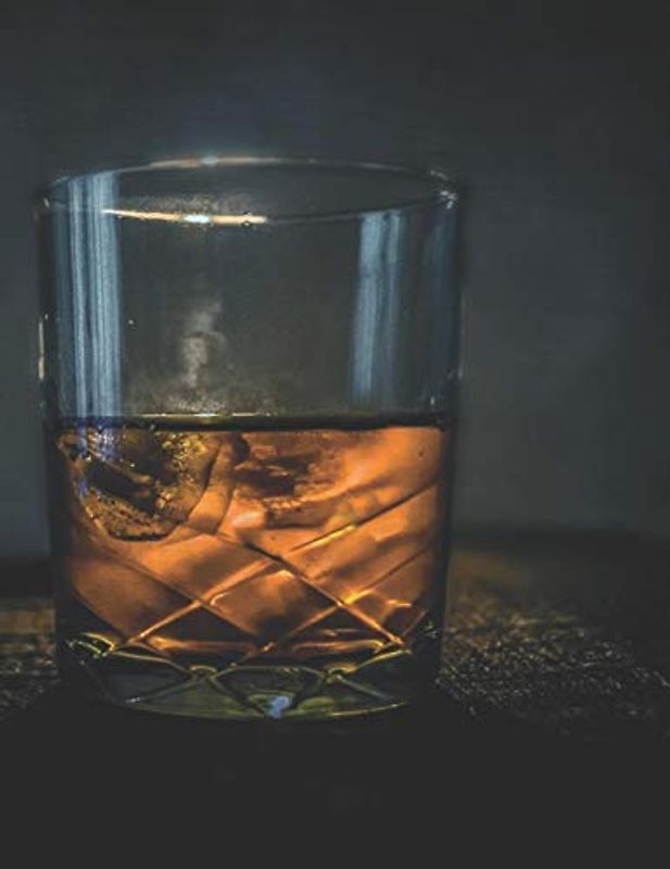 Whiskey Tasting Buch: Dein persönliches Verkostungsbuch zum selber ausfüllen ♦ für über 100 Whisky Sorten ♦ Großzügiges A4+ Format ♦ Motiv: ... A4+ Format ♦ Motiv: Whiskyglas