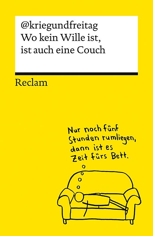 Wo kein Wille ist, ist auch eine Couch