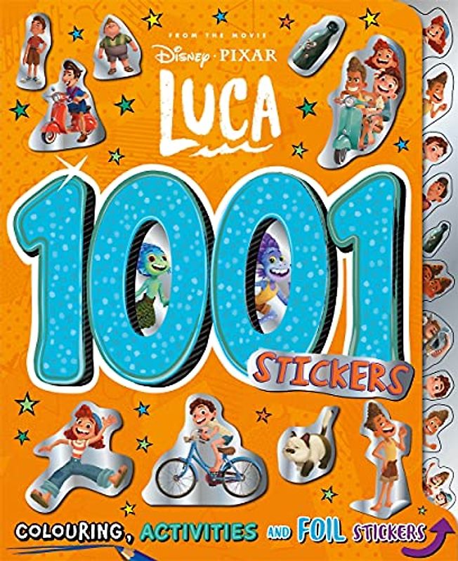 Disney Pixar Luca: 1001 Stickers (From the Movie)