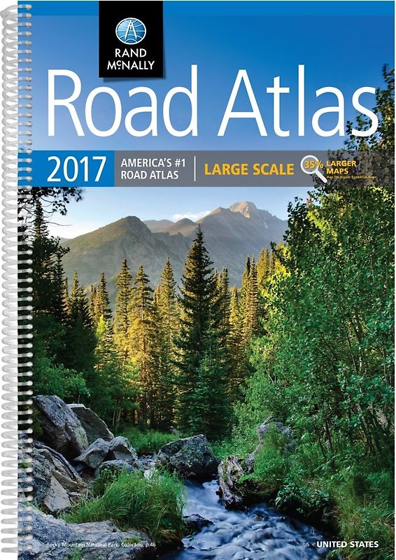 Rand McNally - Road Atlas: United States 2017 [Spiralbindung]