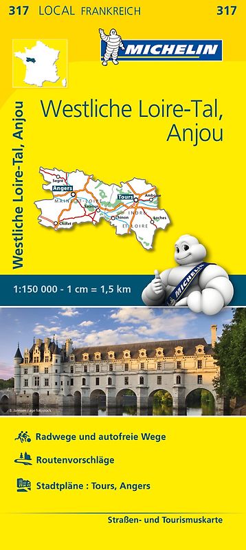 Michelin Westliches Loiretal - Anjou
