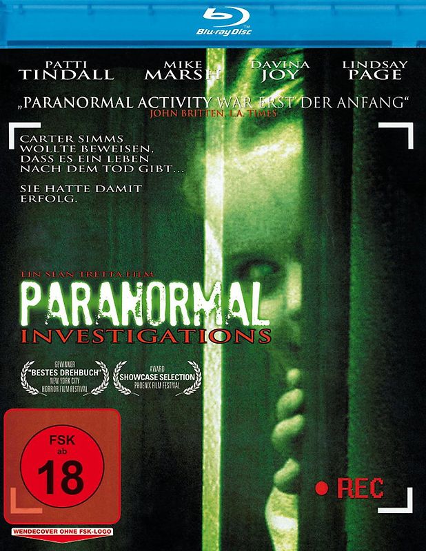 Paranormal Investigations Blu-ray Disc