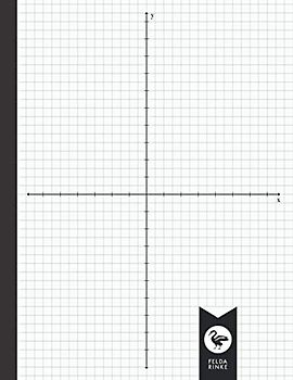 Graph Paper With X and Y Axis: Notebook | Exercise Book | 8.5" x 11" | 110 Pages - 55 Sheets | Quad Paper 4 Squares per Inch | With XY Coordinate System