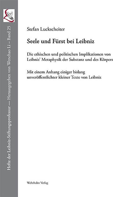 Seele und Fürst bei Leibniz