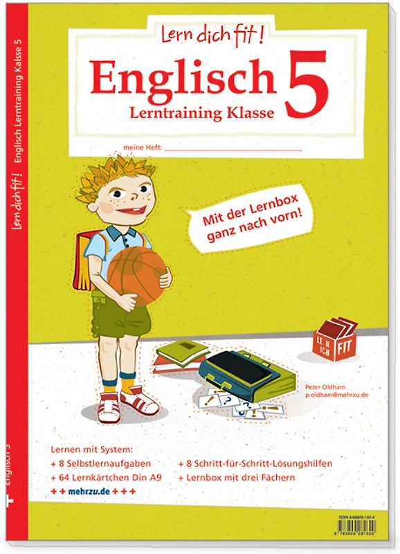 Lern dich fit!-Lerntraining. Englisch Klasse 5: Have got, simple present, present progressive, Farben, Ziffern, Monatsnamen