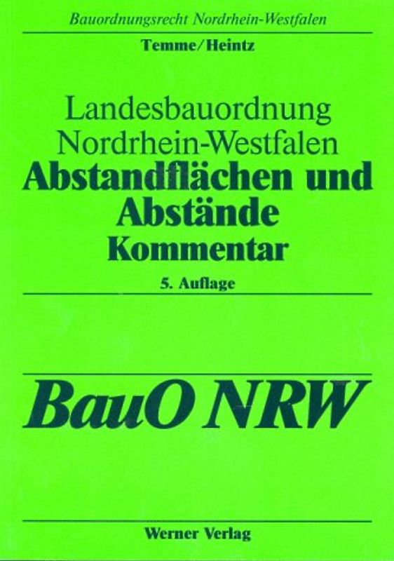 Landesbauordnung Nordrhein-Westfalen