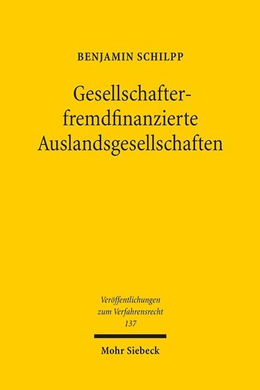 Gesellschafterfremdfinanzierte Auslandsgesellschaften