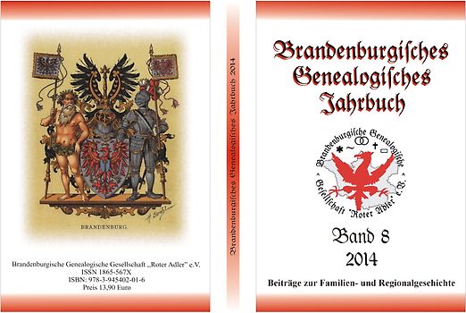 Brandenburgisches Genealogisches Jahrbuch (BGJ) / Brandenburgisches Genealogisches Jahrbuch 2014