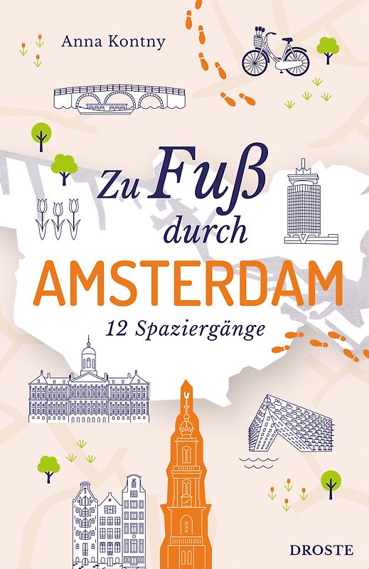 Zu Fuß durch Amsterdam