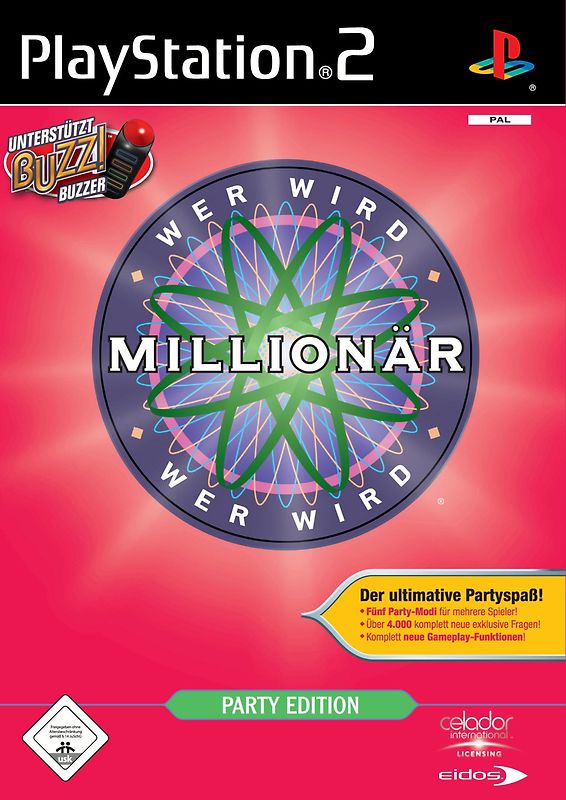 Wer wird Millionär [Party Edition] PlayStation 2