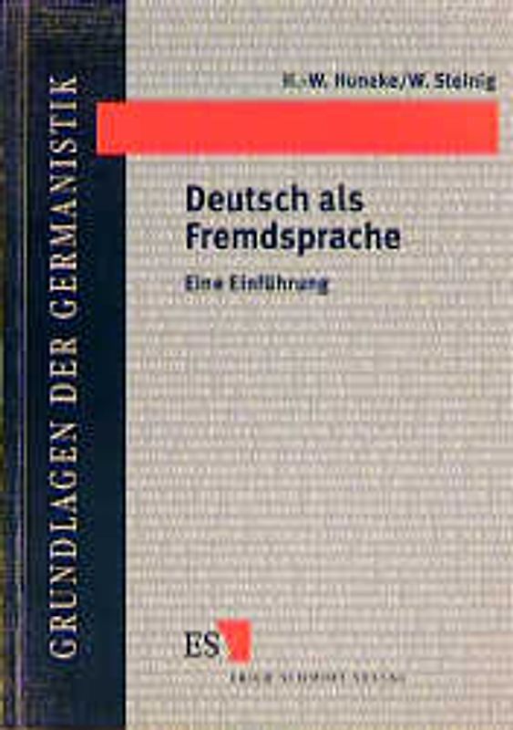 Deutsch als Fremdsprache. Eine Einführung