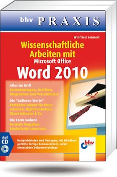 Wissenschaftliche Arbeiten mit Microsoft Word 2010