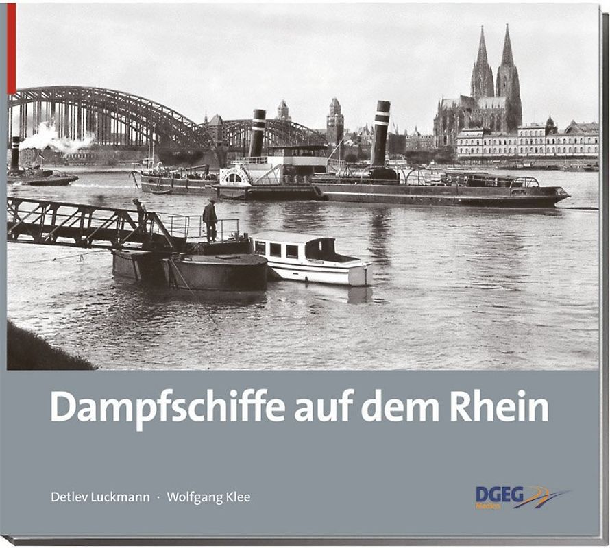 Dampfschiffe auf dem Rhein