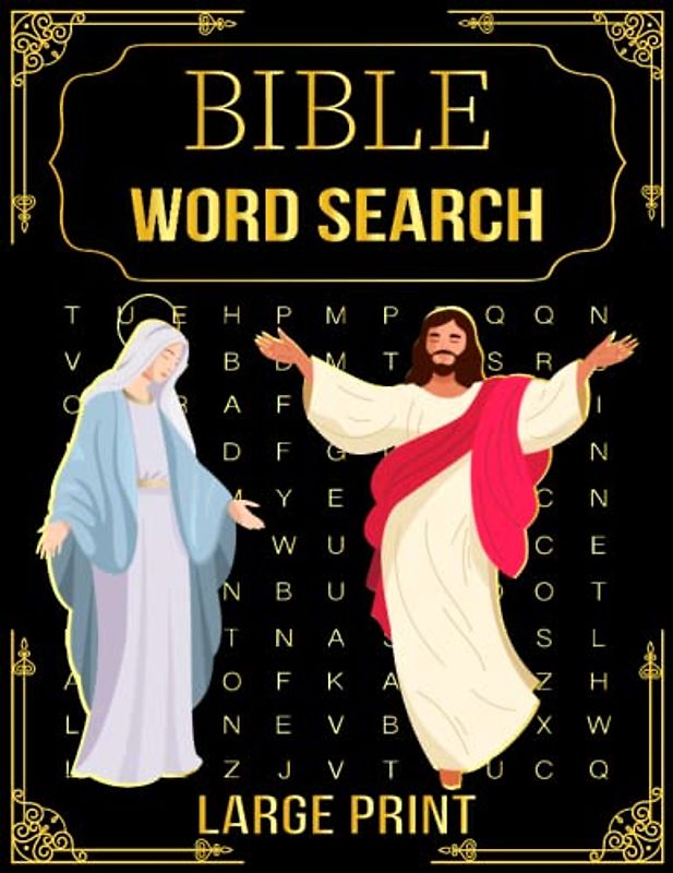 Powerful Bible Verses Word Search For Adults: 100 Brain Games Word Search Puzzles For Seniors Biblical Themes | Stress Relieving Words Of Jesus To Enjoy