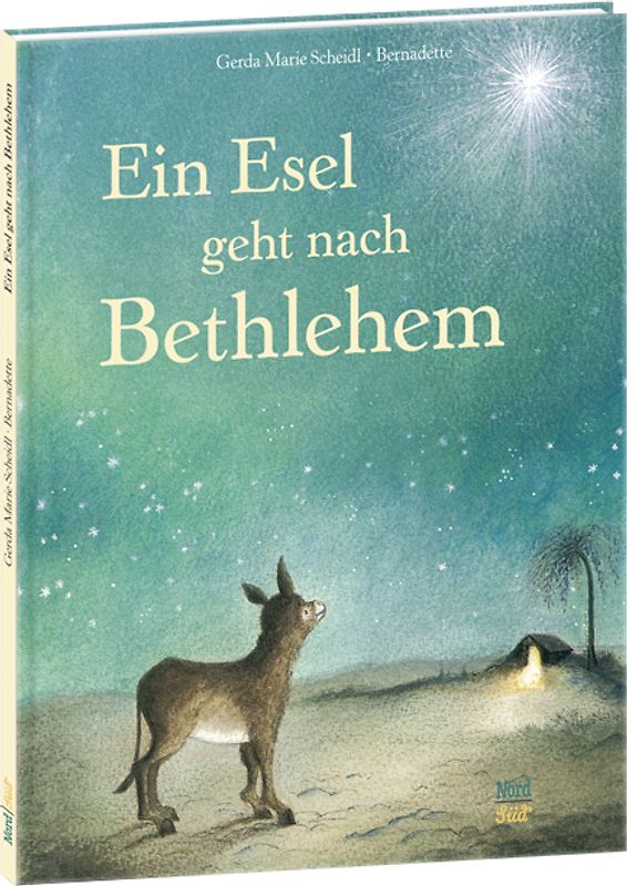 Ein Esel geht nach Bethlehem