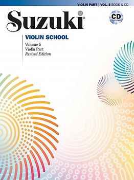 Suzuki Violin School Violin Part & CD, Volume 5 (Revised)