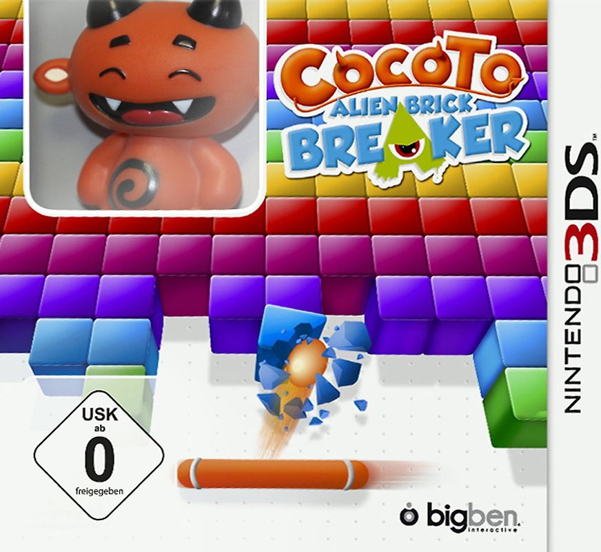 Cocoto: Alien Brickbreaker [inkl. Cocoto Sammel-Figur] Nintendo 3DS