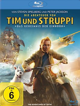 Die Abenteuer von Tim & Struppi - Das Geheimnis der Einhorn Blu-ray Disc