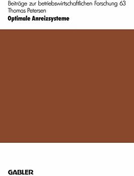 Optimale Anreizsysteme