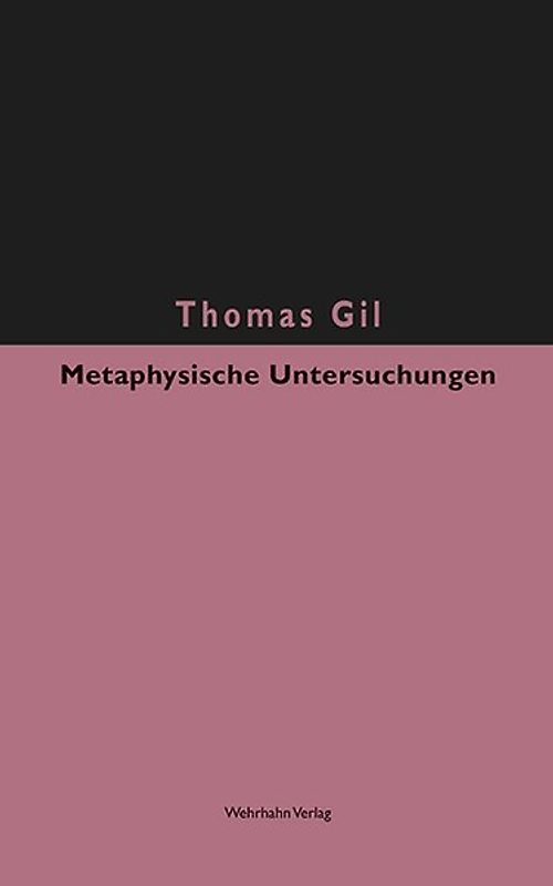 Metaphysische Untersuchungen