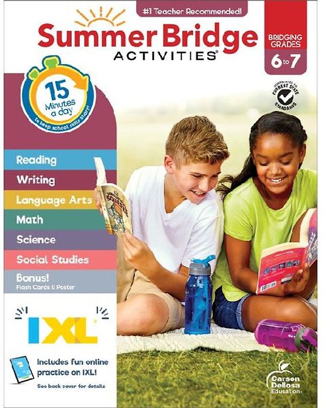 Summer Bridge Activities, Grades 6 - 7