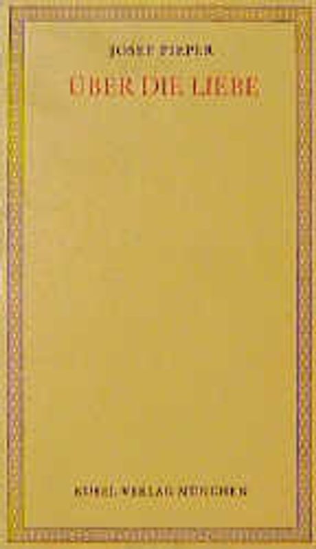 Über die Liebe
