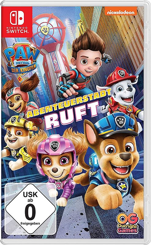 PAW Patrol: Abenteuerstadt ruft Nintendo Switch