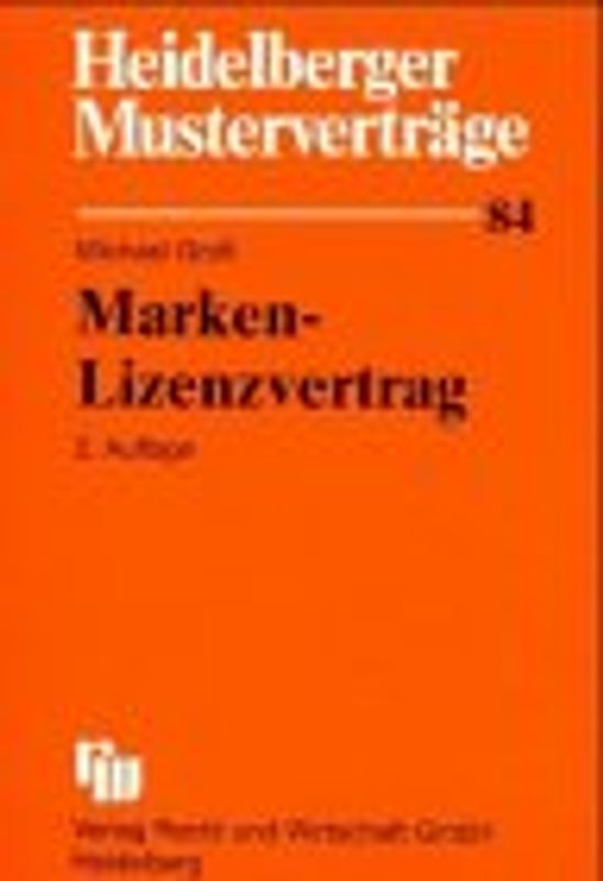 Marken-Lizenzvertrag