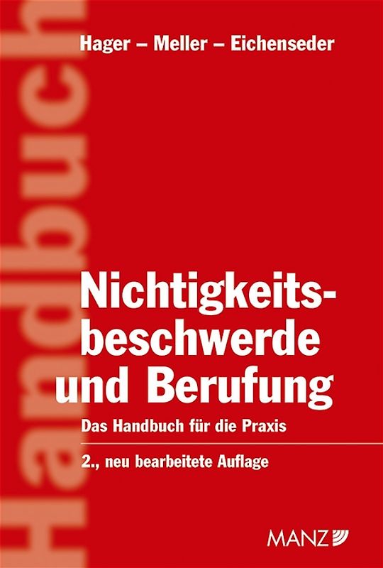 Nichtigkeitsbeschwerde und Berufung