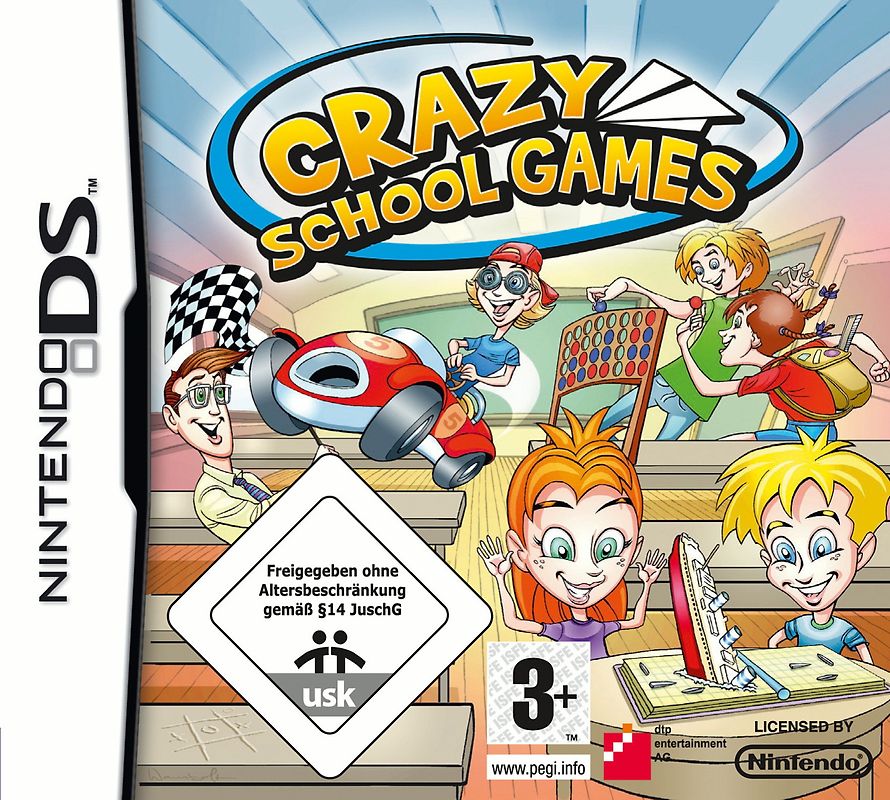 Crazy School Games Nintendo DS