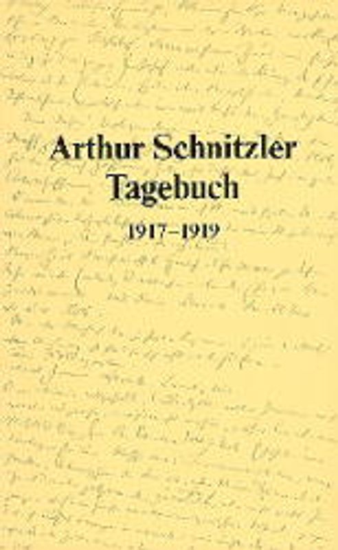 Arthur Schnitzler Tagebuch (1879–1931)