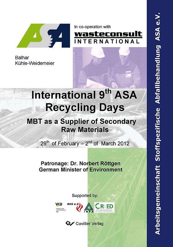 International 9th ASA Recycling Days