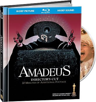 Amadeus [Director's Cut, inkl. Page Book & CD, US Import] Blu-ray Disc