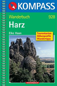 Harz. Wanderbuch mit Tourenkarten, Höhenprofilen und Wandertipps