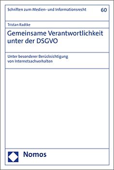 Gemeinsame Verantwortlichkeit unter der DSGVO