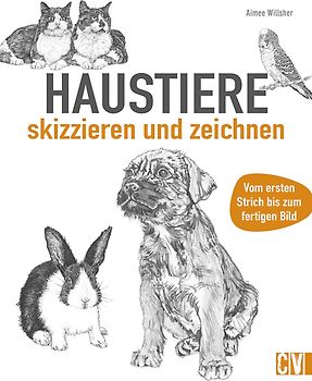 Haustiere skizzieren und zeichnen