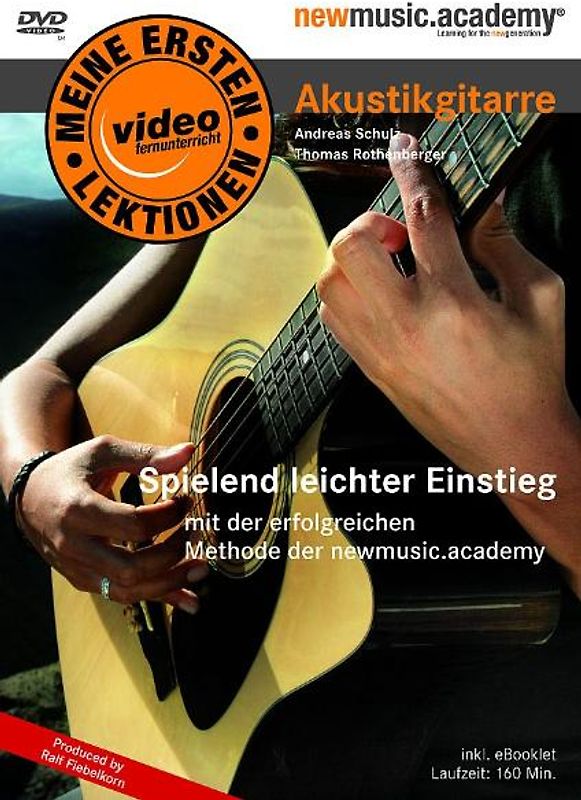 Meine ersten Lektionen Akustikgitarre - Andreas Schulz DVD