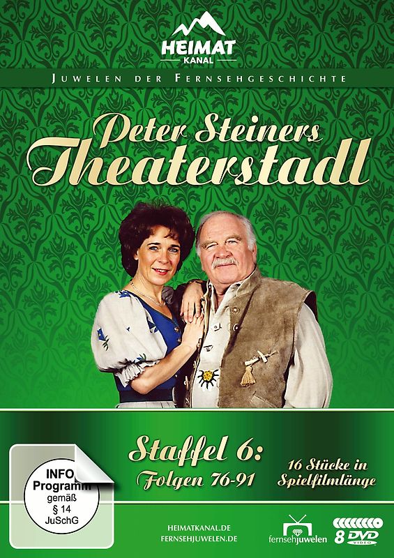 Peter Steiners Theaterstadl - Staffel 6 [8 DVDs] DVD
