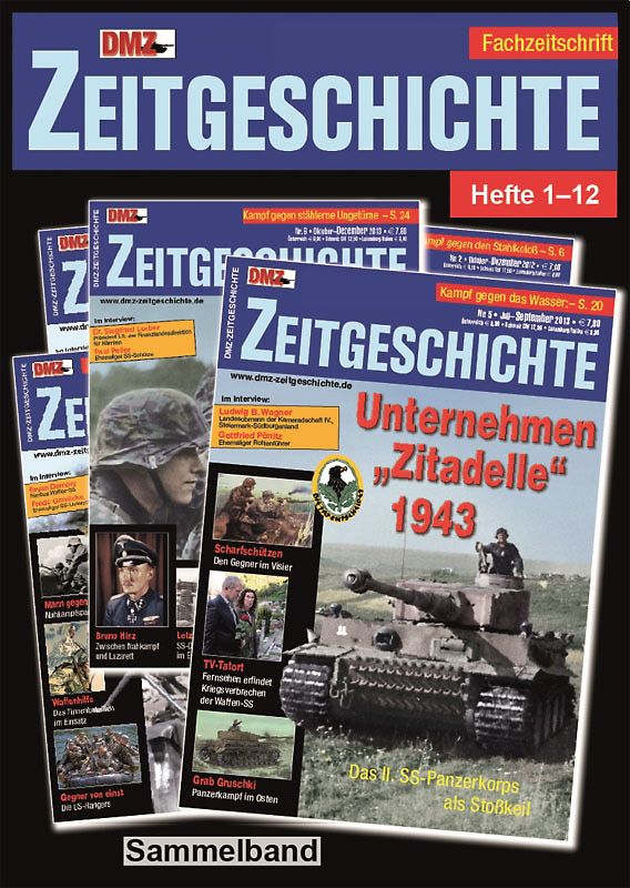 DMZ-Zeitgeschichte Heft 1-12 Sammelband