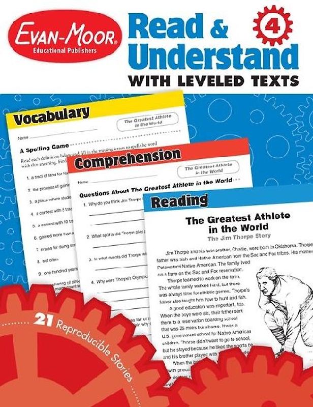 Read and Understand with Leveled Texts, Grade 4 Teacher Resource