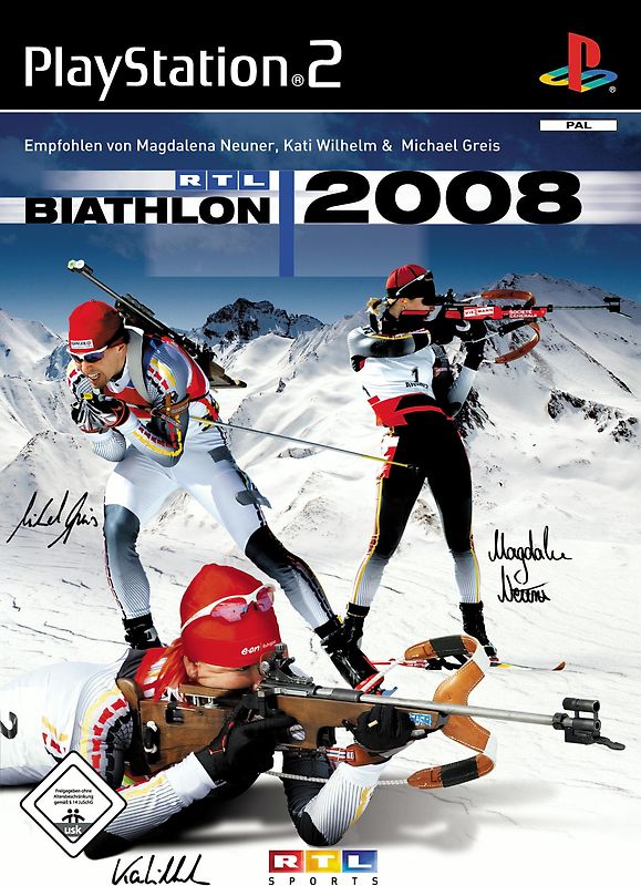 RTL Biathlon 2008 PlayStation 2