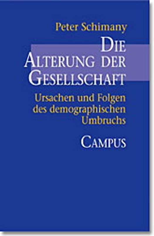 Die Alterung der Gesellschaft