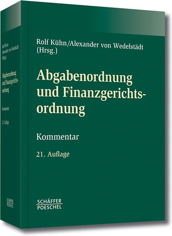Abgabenordnung und Finanzgerichtsordnung