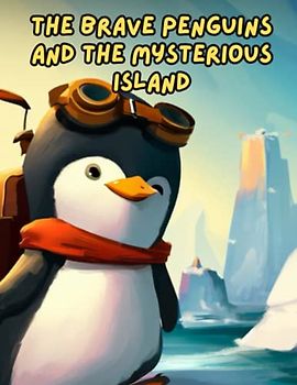 The Brave Penguins and the Mysterious Island: Short Story For Kids About bravery and teamwork, Penguin Story For Kids, Gift For Kids Age 4-8