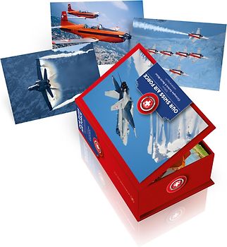 Postkartenbox Our Swiss Air Force