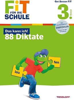 Fit für die Schule: Das kann ich! 88 Diktate. 3. Klasse