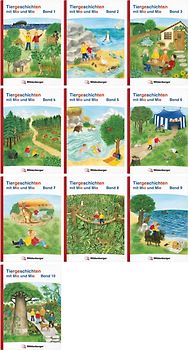 Paket – Tiergeschichten mit Mia und Mio NEU – Komplettbezug Band 1 bis 10