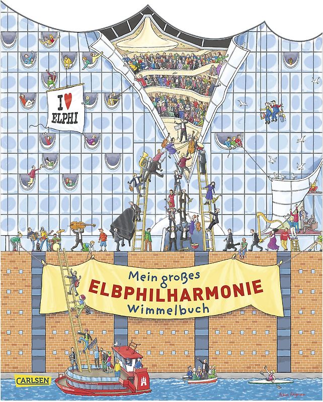 Mein großes Elbphilharmonie-Wimmelbuch